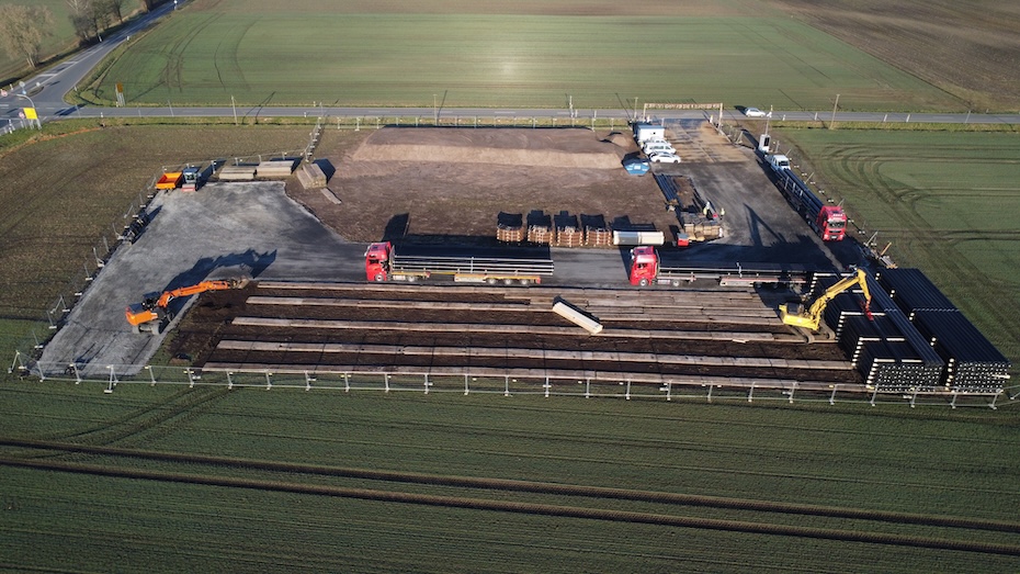 Erste H₂-Neubauleitung HEp