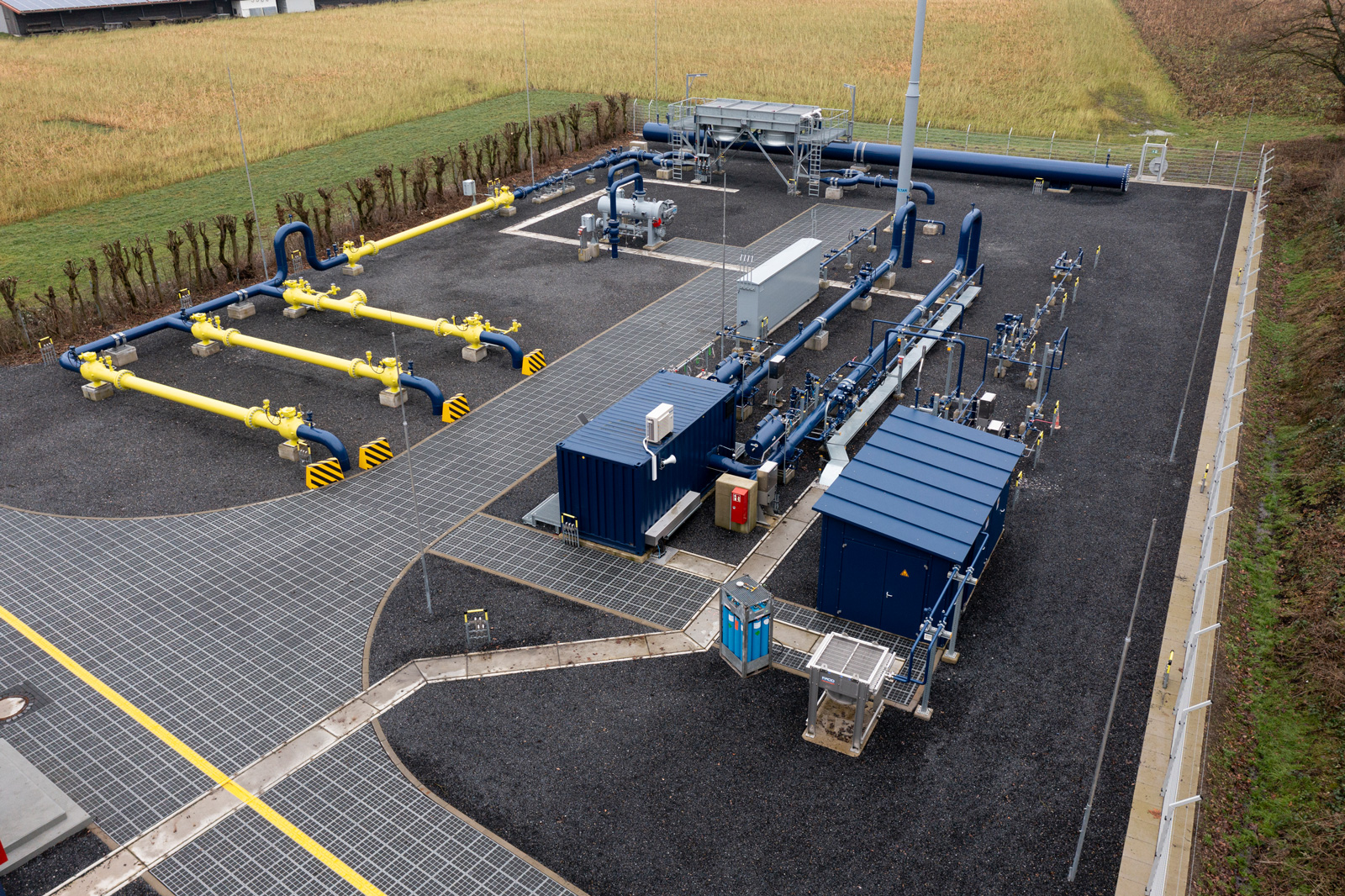 Ansicht der Trainingsstrecke