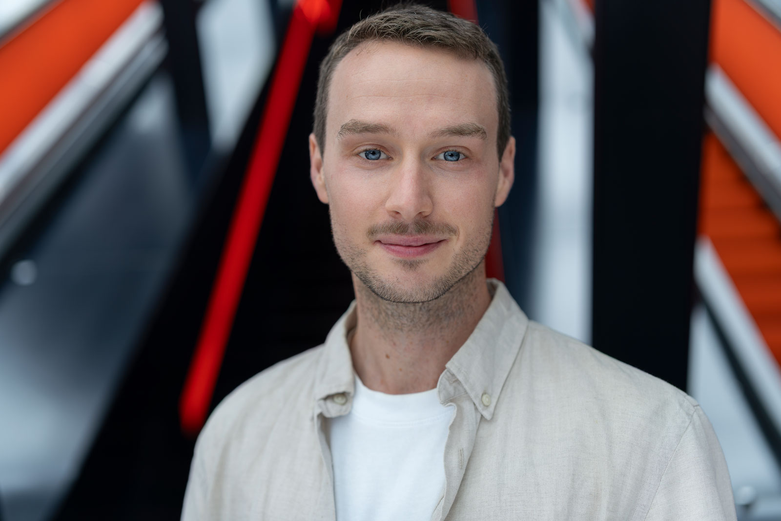 Our colleague Noah at Zollverein, UNESCO World Heritage Site