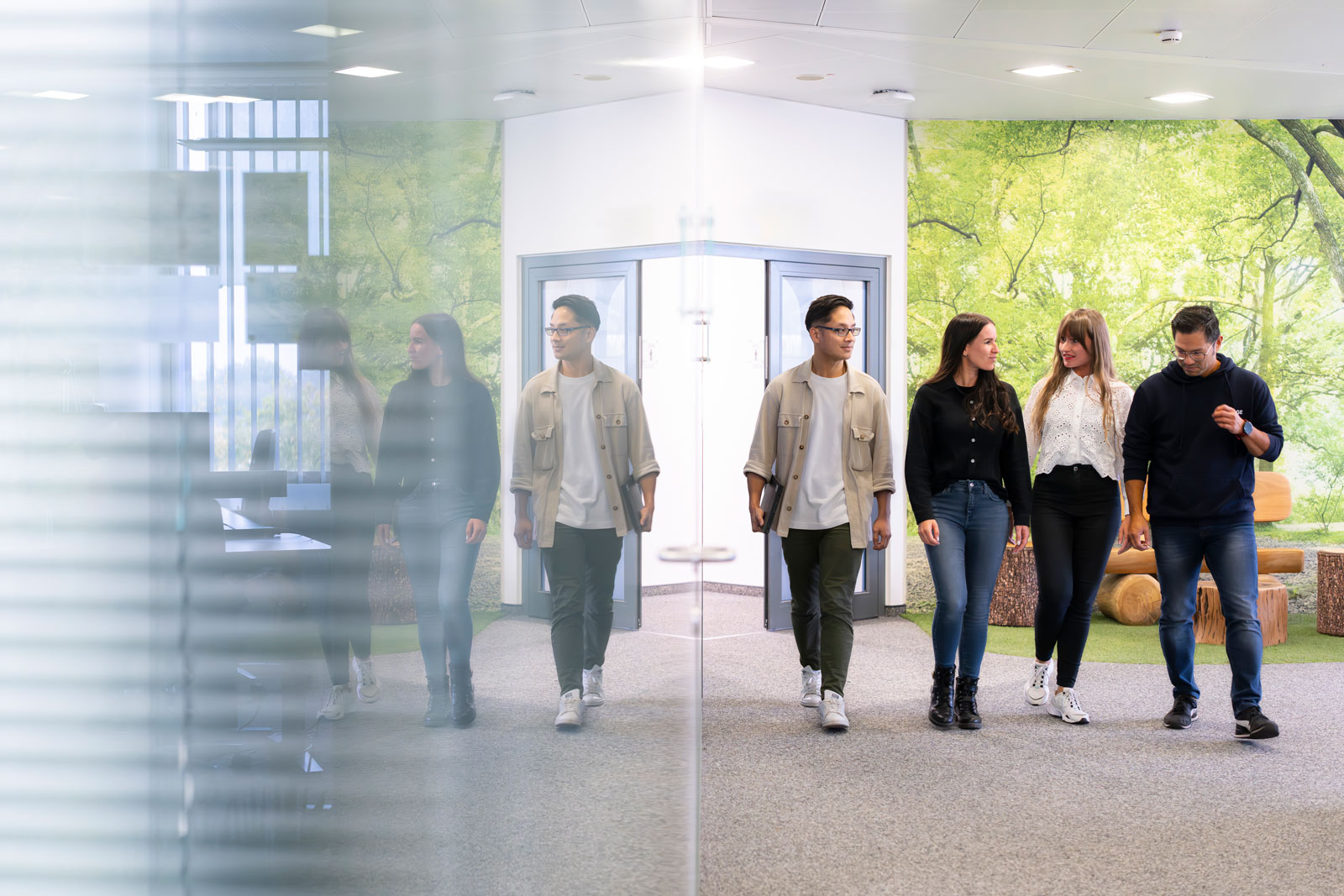 OGE employees at the Essen headquarters